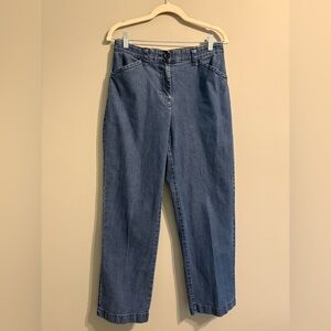 Women’s LL Bean classic fit trouser jean, size 10